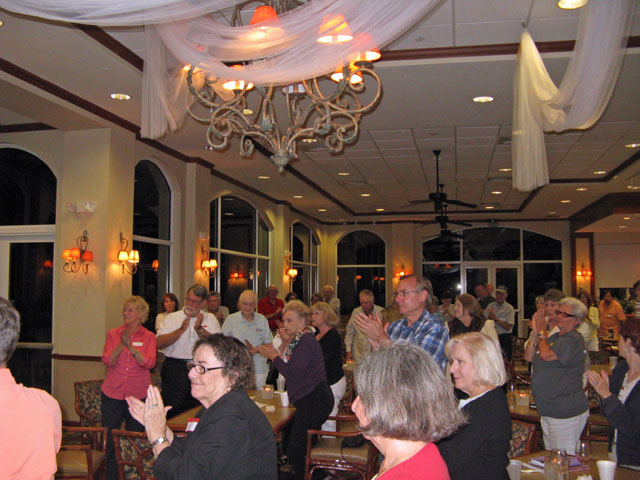 Standing Ovation for Trevor Louden